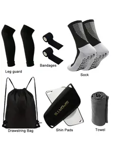 6 New Style Outdoor Men Women Sports Non-slip Sports Socks Football Socks Volleyball Socks Soccer Grip Socks Outdoor Activities Competition Training Necessary with Breathable Cold Feeling, Athletic