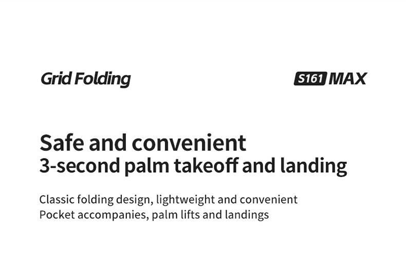 Folding Selfie Drone with HD Camera Gesture Control & Auto Follow Me Quadcopter for Adults Gesture Control, Waypoint Flight, Stunt Mode, 360° Protection, One-Key Operation foldable optical flow positioning obstacle avoidance