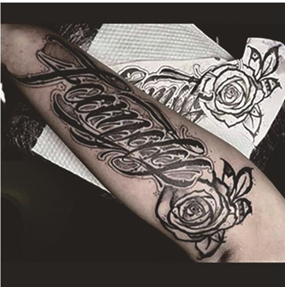 Realistic BIG Temporary Arm Tattoos: Non-Reflective, Herbal, Fake Men Tattoos, Waterproof