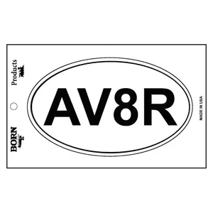 AV8R Euro Sticker