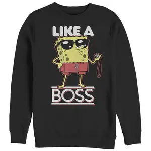 Women's SpongeBob SquarePants Like A Boss Sweatshirt