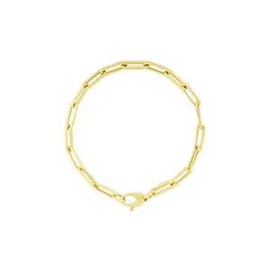 Chunky Paperclip Chain Bracelet