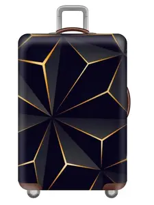 Designer Thicken Durable Luggage Cover Elastic Fabric Luggage Protective Cover Travel Accessories Suitable 18-32 Inch Trolley Case Cover