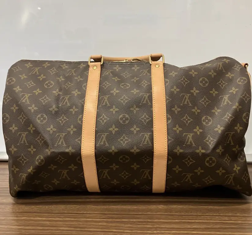 Pre-owned Louis Vuitton canvas Travel Bags Keepall 55 4000019659790