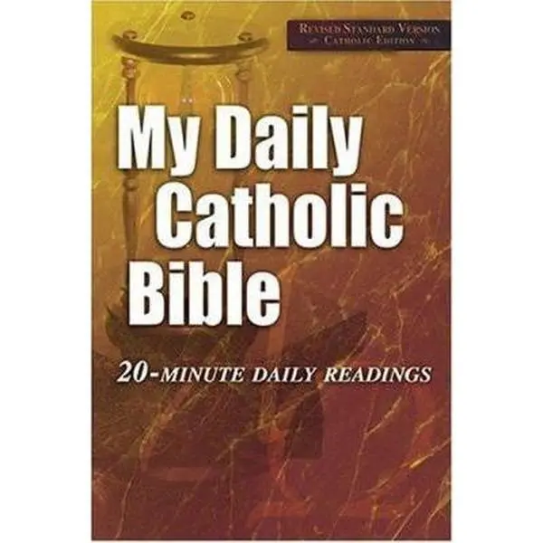 USED Book - My Daily Catholic Bible: 20-Minute Daily Readings (Revised Standard Version, Catholic Edition) (Paperback) - english