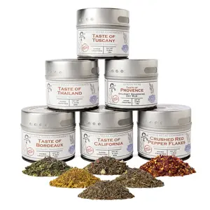 The Salt-Free Gourmet Seasonings Gift Set of Six Small Batch Spice Blends