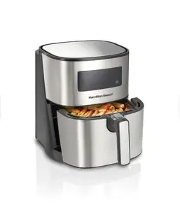 Garden 14 inch Rolling Plant Stand - 5 Liter Digital Stainless Steel Air Fryer