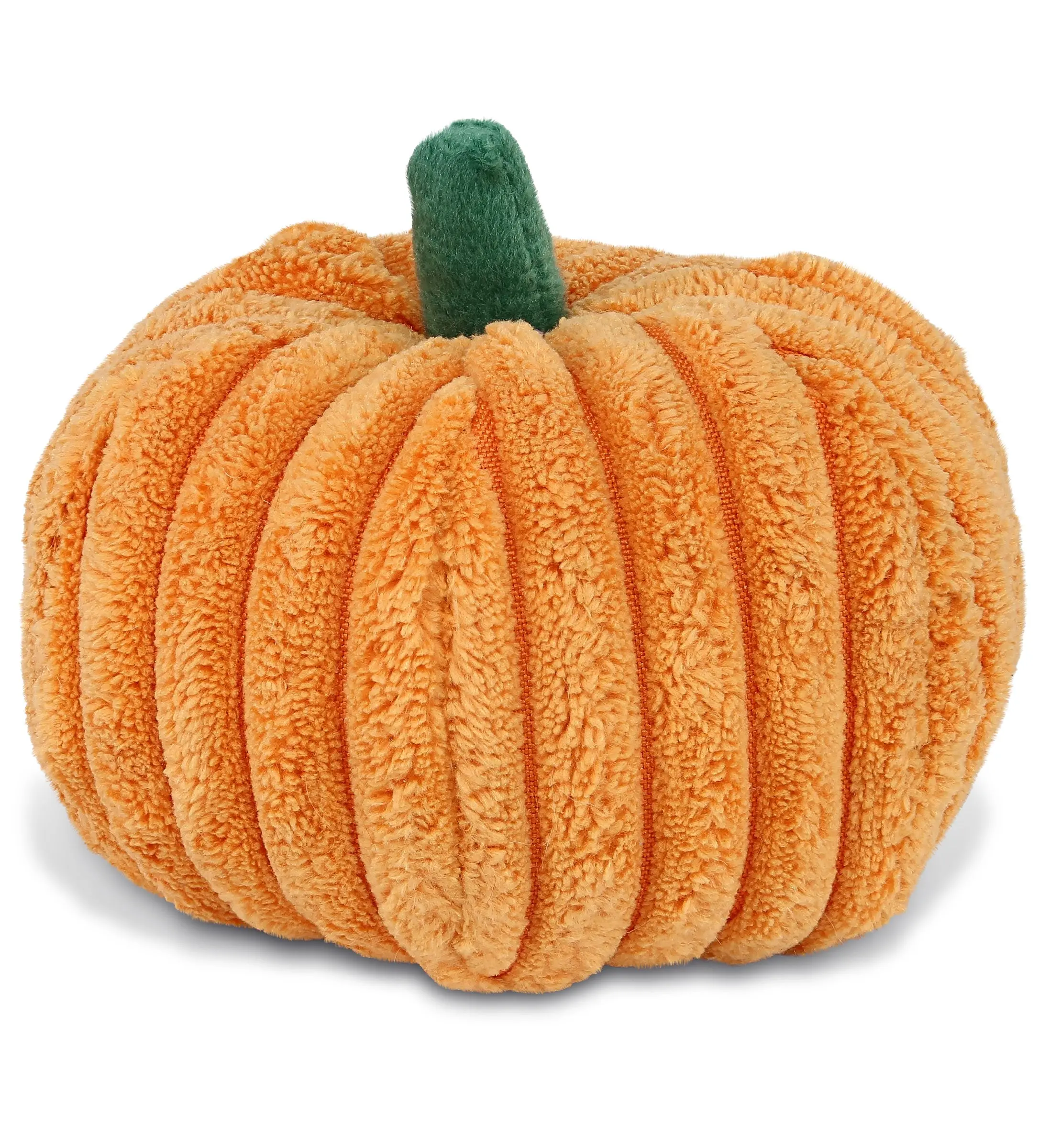 Large Plush Stuffed Pumpkin, DIY Crafts Accessory, Thanksgiving-Halloween Decor Tray Addition, Suitable for Kids and Adults