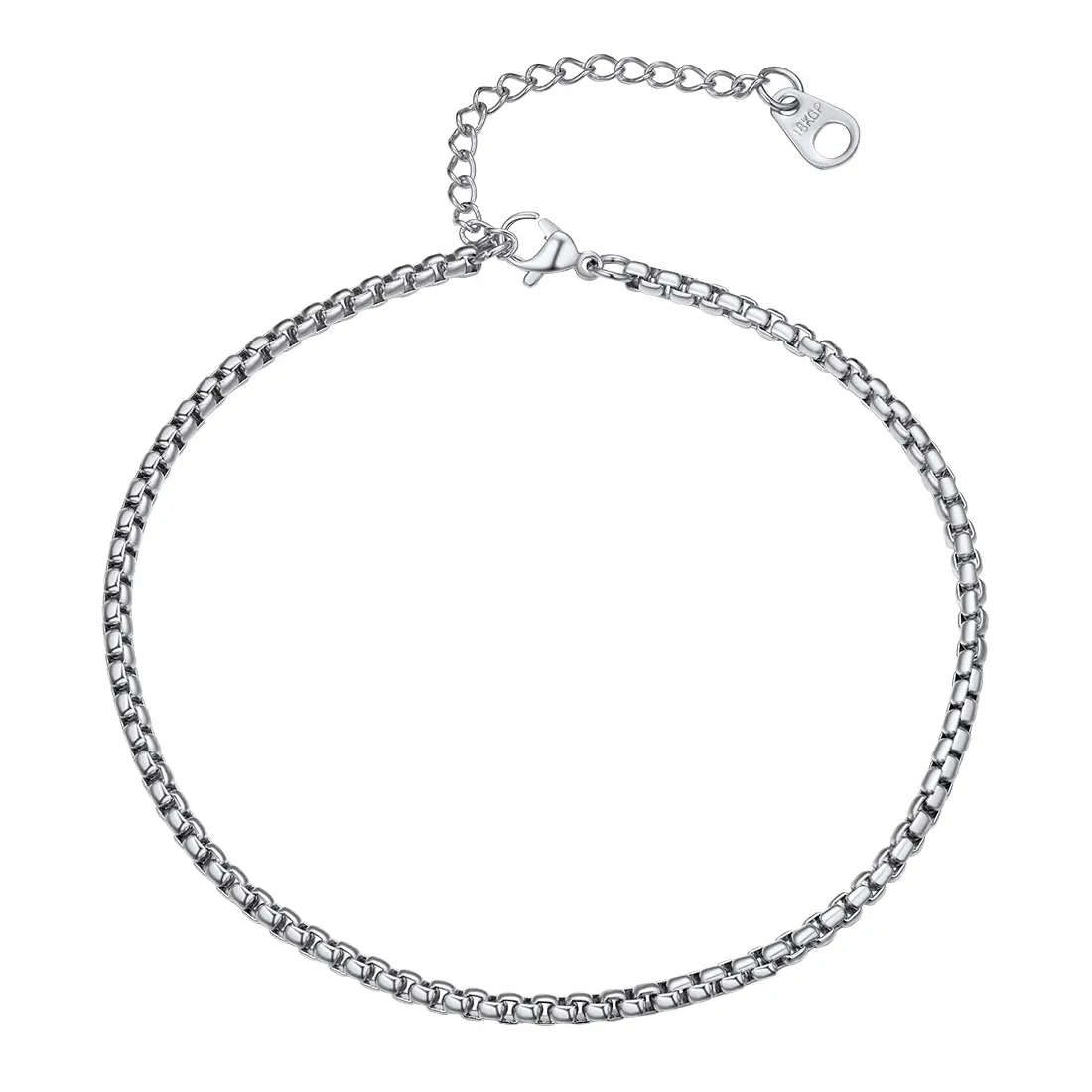 3MM Box Chain-Silver