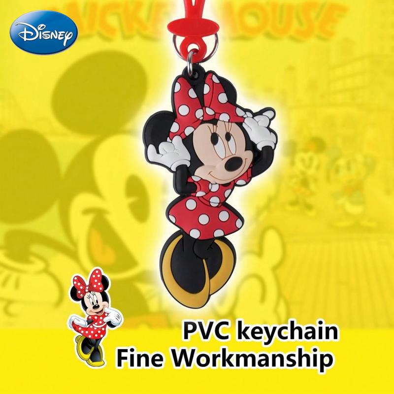 Disney Mickey Keychain 1PC Official License 3D Cute Figurine Bag Clip Charms Anime Figure Keychain Collector Keyring Backpack Decor Durable PVC Rubber Gift Disney Mickey Keychain 1PC Official License 3D Cute Figurine Bag Clip Charms Anime Figure Keychain Collector Keyring Backpack Decor Durable PVC Rubber Gift