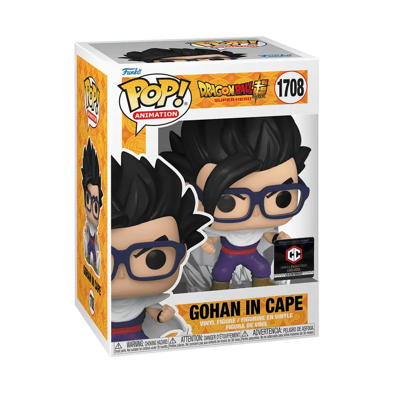 Gohan Vinyl Figurine, CC Exclusive Pre-Release Collectible with Cape Detail