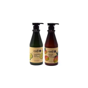 Codi Cucumber & Mango Hand & Body Lotion - Daily Moisturizing Body Care for Gentle Skin, Non-Greasy, Nourishing, Smooth Formula, 750ml