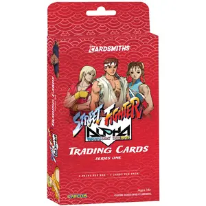 Cardsmiths Street Fighter Alpha Trading Cards - Collector Box (2-Pack)
