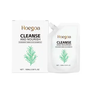 Mild Rosemary Shampoo | 100ml Portable Pack Shampoo | Deep Clean Soft Glossy Hair Rich Foam Daily Maintenance
