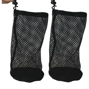 2-Pack Golf Ball & Pickleball Mesh Bag, Golf Balls Bag Sack, Multi-Purpose Net Pouch, Fit for Ping Pong, Table Tennis Ball, Bucket Balls, Household Small Tools Items Storage, Diving
