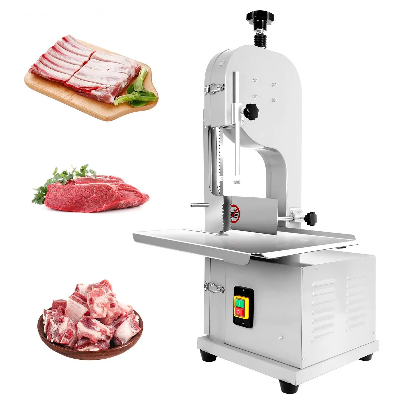 Electric Meat Bandsaw Stand, Floor Stand with Adjustable Height, Stable H-Shaped Frame, Anti-Slip Foot Pads, for Our Bone Saw Machine tools gadgets