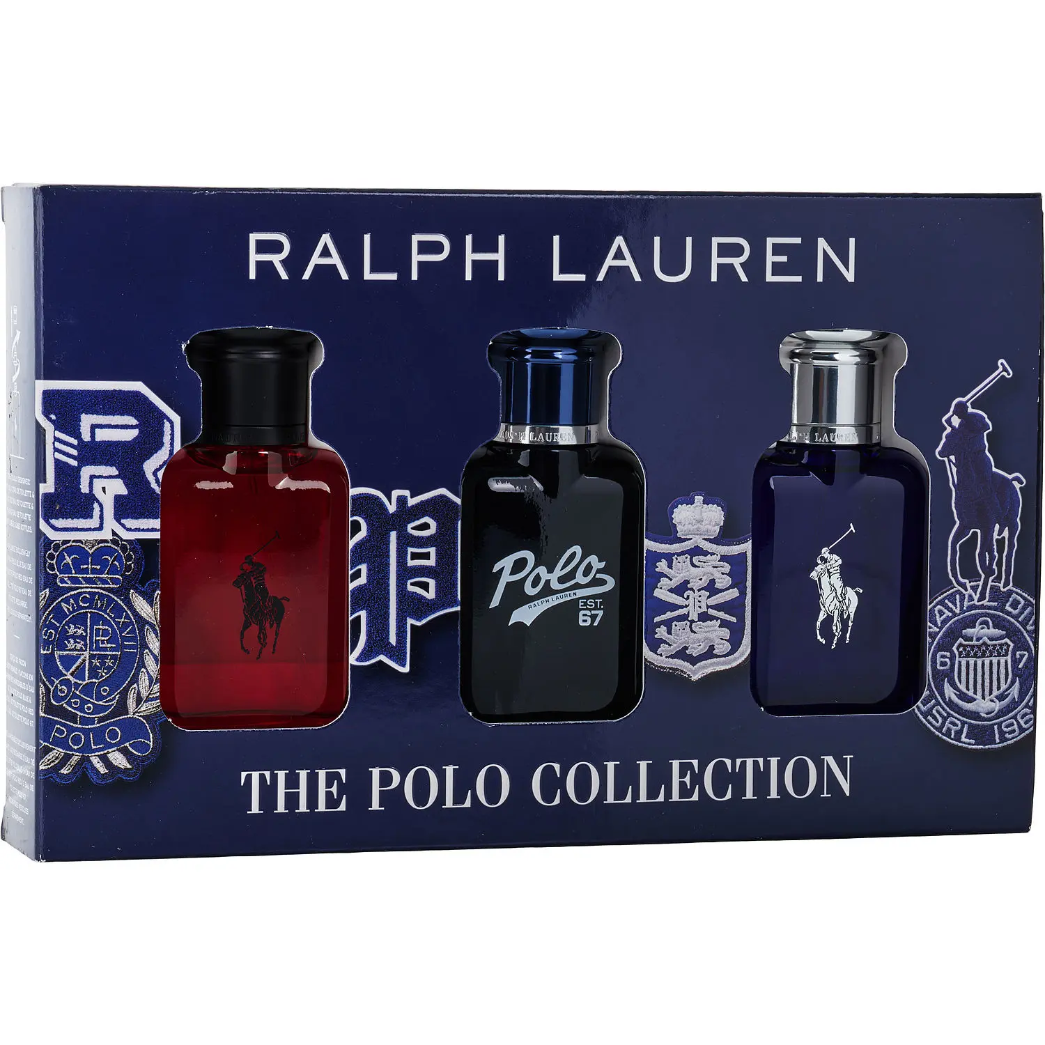 Ralph Lauren Variety Set-3 Piece The Polo Collection With Polo 67 & Polo Blue & Polo Red And All Are Edt Refillable Spray 1.3 Oz For Men Ralph Lauren Variety Set-3 Piece The Polo Collection With Polo 67 & Polo Blue & Polo Red And All Are Edt Refillable Spray 1.3 Oz For Men