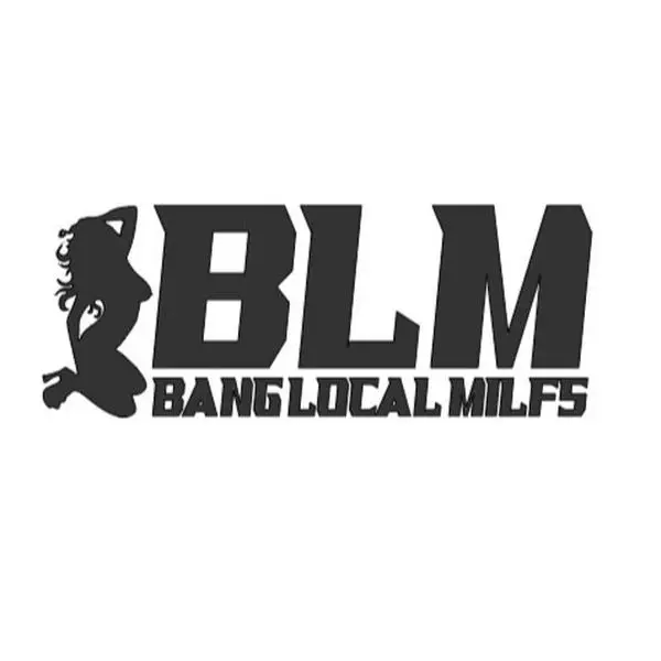 NEW, BLM Bang local Milfs Decal, Self Adhesive vinyl window car decal