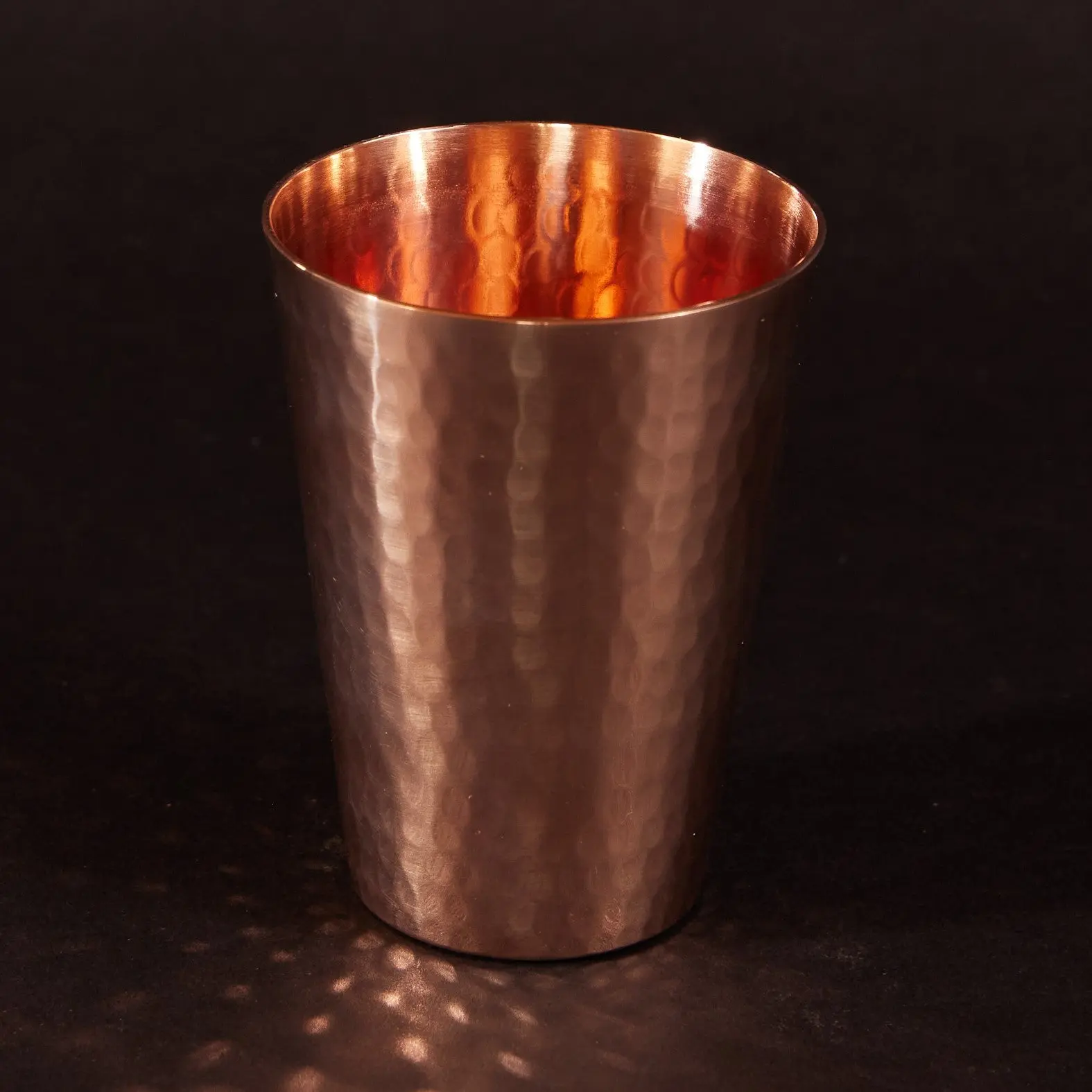 Just Right Copper Cup, 10 Ounces, Copper Material, Ideal Drinkware Beverage Equipment