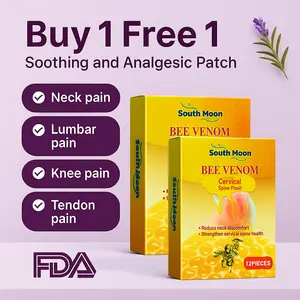 Lumbar Relief Patch - 12 Pieces Natural Herbal Ointment for Back Pain & Muscle Soreness- Fast Long Lasting Comfort - Drug-Free Topical Treatment - Therapeutic-02