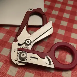 6-In-1 Trauma Shears Set Tool Kit with Compatible Leather Case, Multi-Purpose Emt Tactical Scissors for Nurses & Outdoor Use, Garden Grafting Tool Includes Gift Box