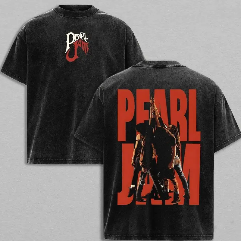 pearl jam graphic tee - TikTok Shop
