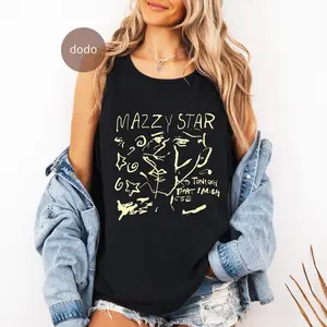 Comfort Colors Mazzy Star Tank Top - Pop Music Top - So Tonight That I Might See Album - Mazzy Star Merch - Unisex Pop Clothing