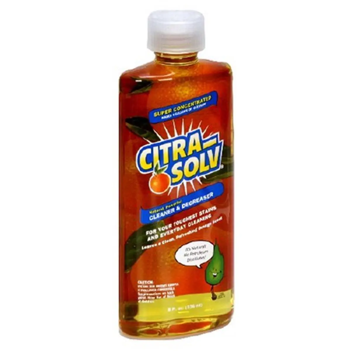 212 MAIN Citra-Solve Orange Scented 8oz Liquid Household Cleaning Spray - Citrus Solvent Powerful Degreaser, All-Purpose Cleaner for Home Appliances, Irons, Multi-Use