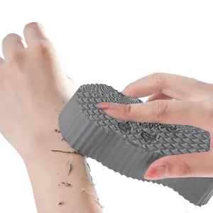 Super Soft Exfoliating Bath Sponge Resuable Exfoliator Dead Skin Remover for Body Soft Bath Sponge Gentle Soothing Body Sponge Natural Fiber Shower Sponge for Adults&Kids