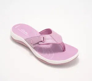 Clarks Cloudsteppers Thong Sandals - Sunmaze Loop Clarks Cloudsteppers Thong Sandals - Sunmaze Loop