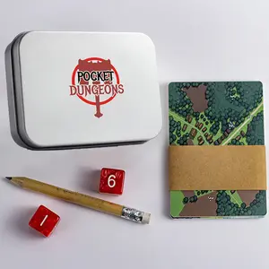 A Canned Dungeon || Pocket DnD || Dungeons and Dragons Adventure || Portable Gaming || Role-Playing Game Set TTRPG ||  Minimalist Pocket RPG