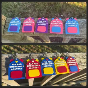 NFC Kids Safety Tag/Tap to Connect/Emergency Contact