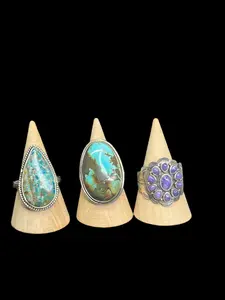 Size 12 Sterling Silver Statement Rings