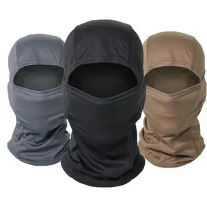 Adult Male 3-Piece Outdoor Sports Mask Set - Full Balaclava, Windproof Sun UV Protection Hood, Motorcycle Helmet Liner, Ski Gear, Sports & Outdoor Protective Accessory