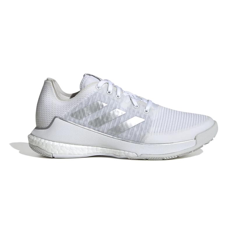 adidas Womens Crazyflight Volleyball Volleyball Sneakers Shoes - White