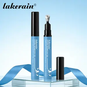lakerain 2 Counts Hydra Bomb Eye Gel, Instant & Deep Hydration, Caffeine for Puffiness, Niacinamide for Dark Circles, Refreshing & Non-Sticky, Cooling Metal Applicator, Suitable for All Skin Types, Lifting eye gel
