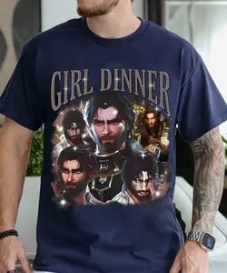 Girl Dinner Jayce Tee, Arcane Anime Boys Oversized Shirt