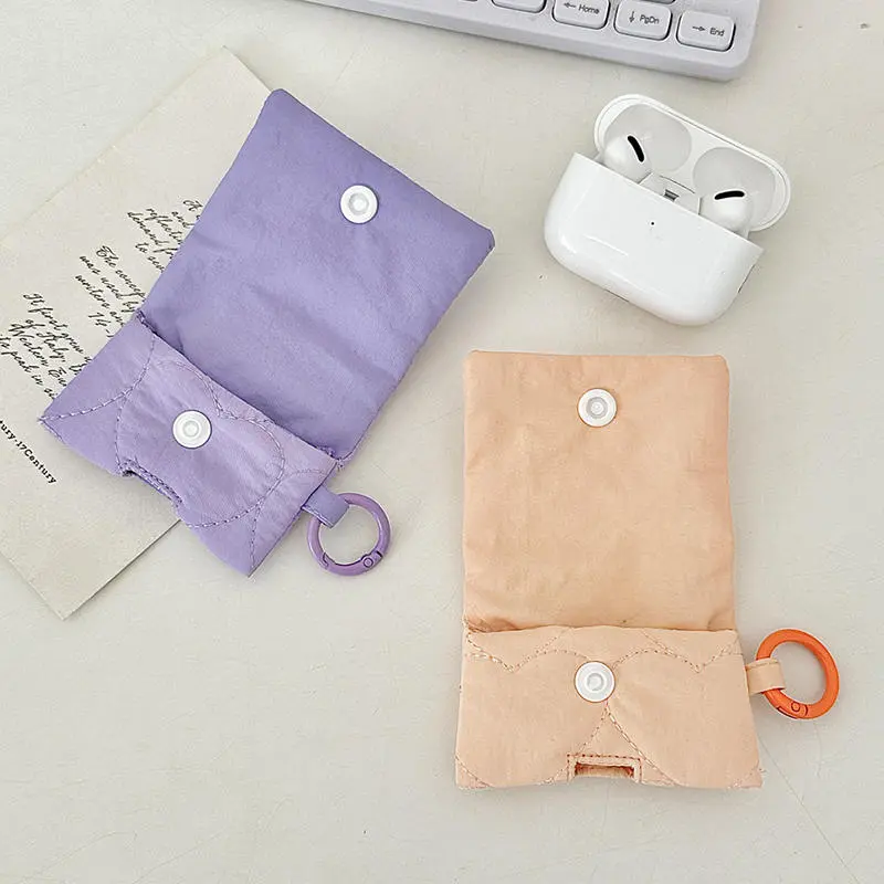 Bluetooth Headphone Case With Buckle Headphone Storage Protective Soft Case Travel Organizer For Bluetooth Headset Bag
