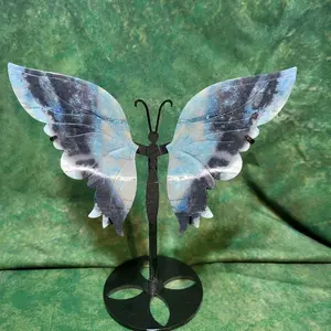 Troilite Butterfly Wings Decor, Tabletop Display with Stand
