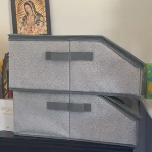 HOUCOC Stackable Hat Storage for Baseball Caps, 2 PCS Hat Storage Boxes for Closet, Holds up to 30 Caps with Cardboard, Hat Organizer for Women & Men Meaningful gifts for Christmas mothersdaygift