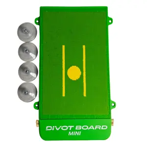 Divot Board MINI Golf Training Aid Portable & Versatile with Patented Feedback System for Short-Game & Mid-Iron Practice Compact Travel-Ready Design