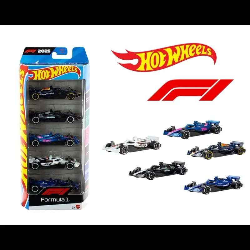 Hot Wheels F1 5 Pack