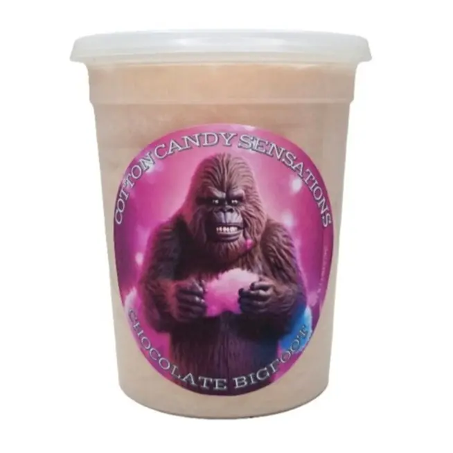 E.T. Series Chocolate Bigfoot Gourmet Cotton Candy - Cotton Candy Sensations 200+ Flavors