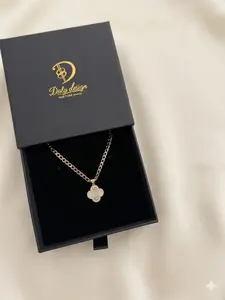 DALY DESIGN CADENA LAMINADA EN 14K