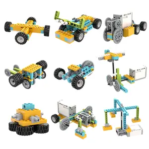Creator 107-piece Bricks Electric Building Blocks Set Educational Toys for Kids Great Gift for 6+ Year Old Boys Create 50+ Customized Models Toy Building Set Science kit Creative Construction blocks building set lego part
