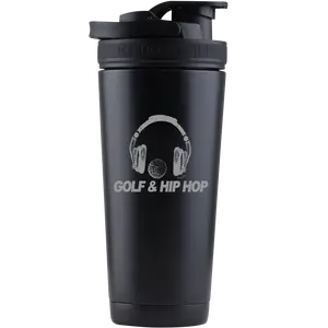 Golf & Hip Hop Ice Shaker Bottle