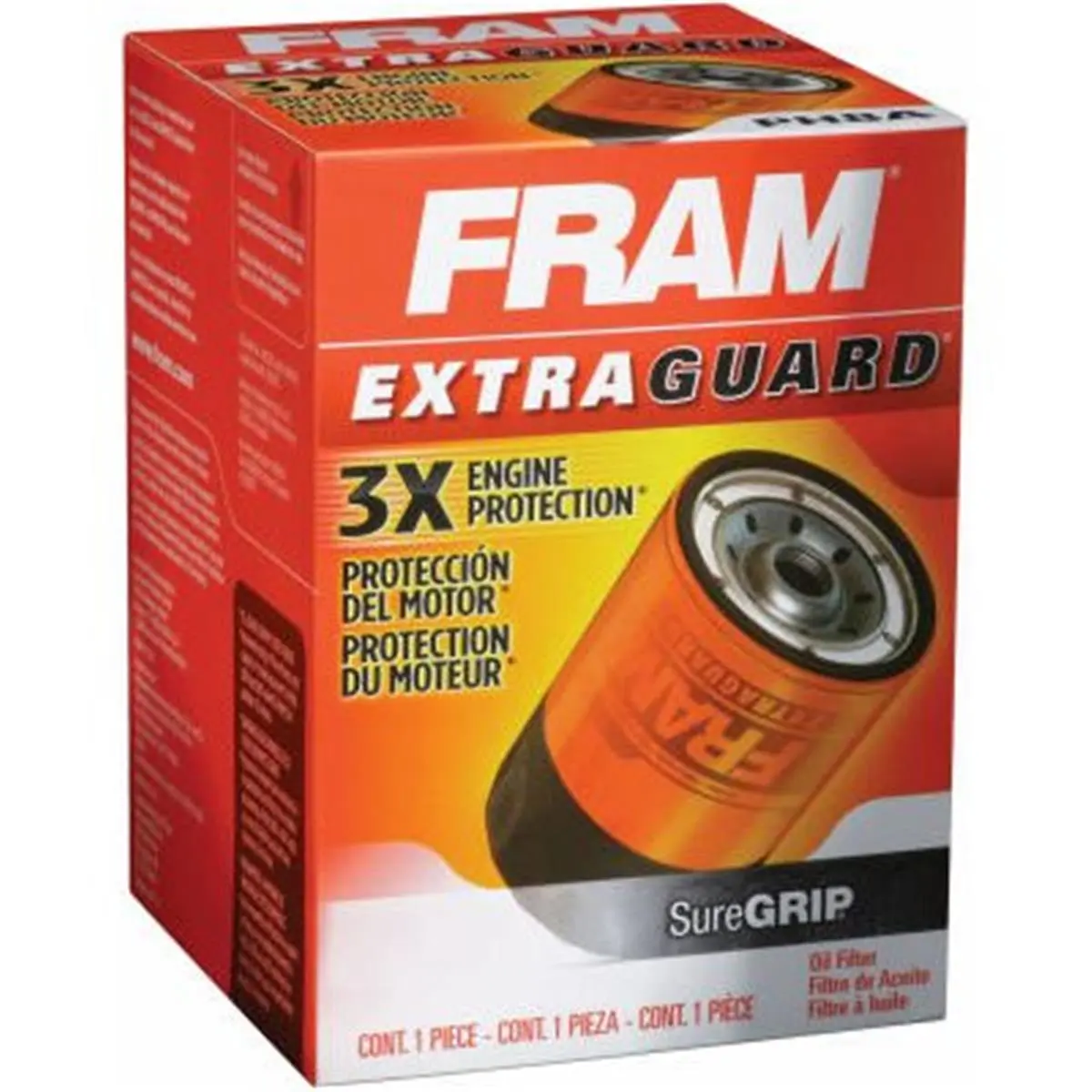 Fram Group Phillips 3387A Extra Guard Oil Filter - Automotive Engine Parts Accessory for Vehicle Repair