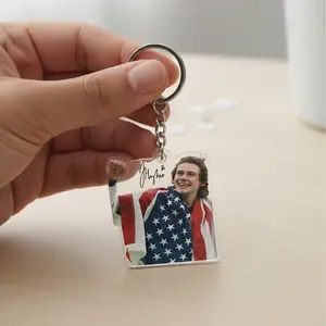 Jack Hughes USA Hockey Acrylic Keychain,  Megan Keller Bag Charms, USA Team Hockey Keychian, Gift For Fan