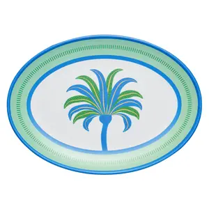 The Ultimate Preppy Palm Tablescape