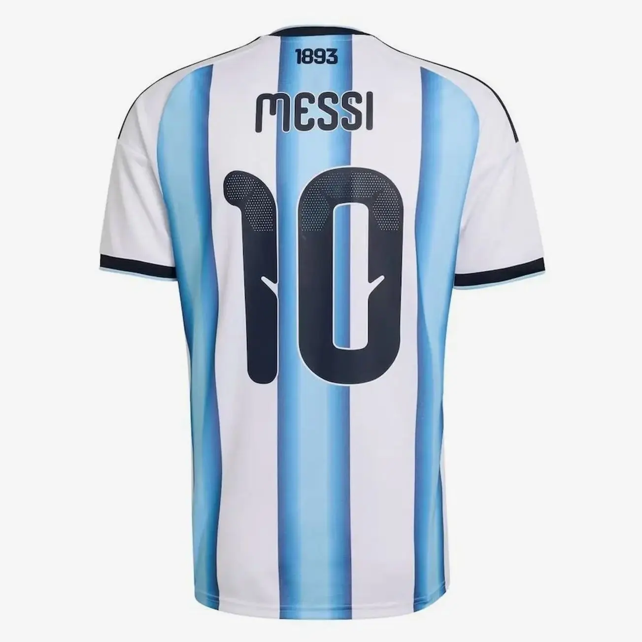 Unisex Soccer GOAT Messi Home Shirt 2026/27 Replica Jersey - White